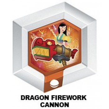 Disney Infinity Series 3 Power Disc Dragon Firework Cannon (from Mulan)