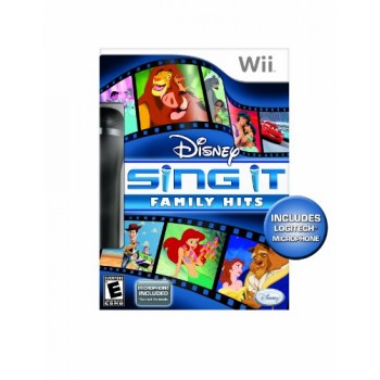 Disney Sing It: Family Hits Bundle - Nintendo Wii
