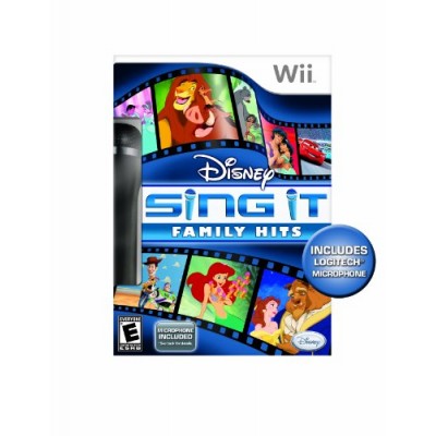 Disney Sing It: Family Hits Bundle - Nintendo Wii