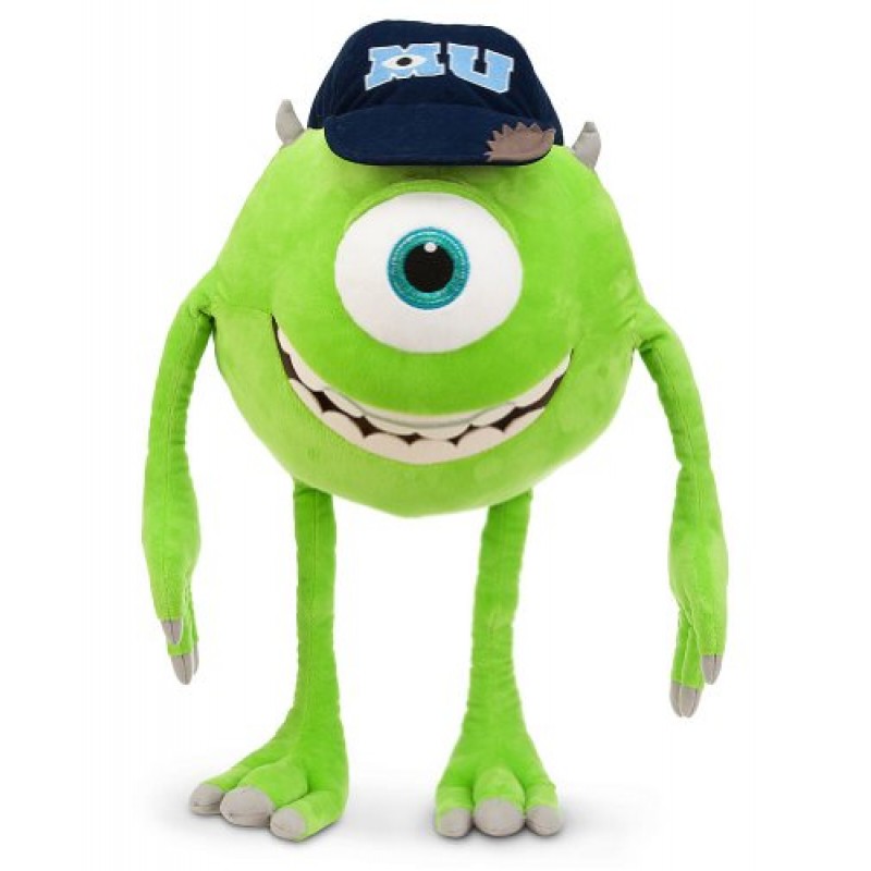 Disney Store Large/Jumbo 21" Mike Wazowski Plush Stuffed Toy from Mons...