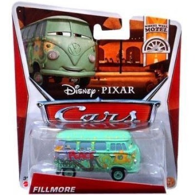 Disney / Pixar CARS Movie 1:55 Die Cast Car FILLMORE [Wheel Well Motel 6/11]