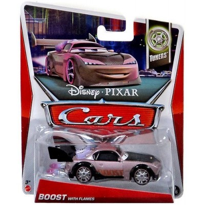 Disney Pixar Cars Tuners Die-Cast Boost with Flames #9/10 1:55 Scale