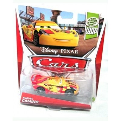 Disney/Pixar Cars, WGP (World Grand Prix) Die-Cast Vehicle, Miguel Camino #7/17, 1:55 Scale