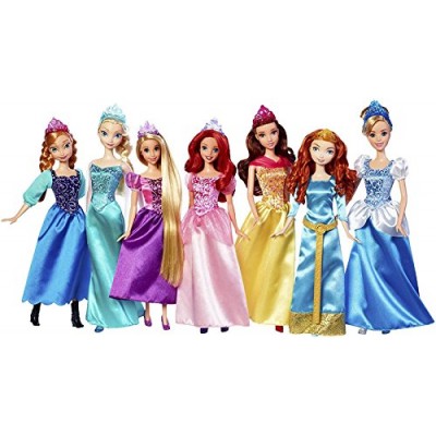 Disney Princess Royal Doll Collection 7-Pack