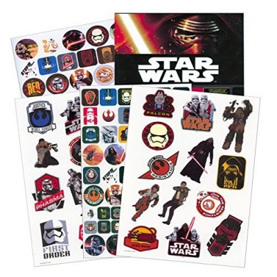 Star Wars Stickers & Tattoos Party Favor Pack (110 Stickers & 26 Temporary Tattoos)