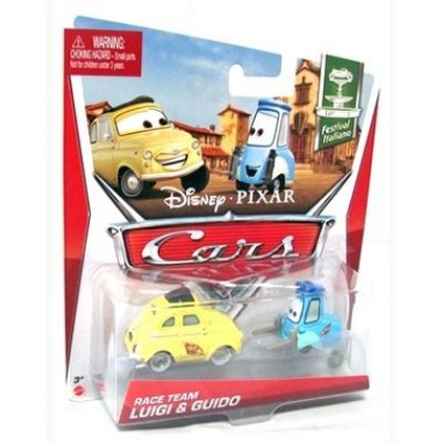 2013 Disney Pixar Cars Race Team Luigi and Guido 1:55 scale
