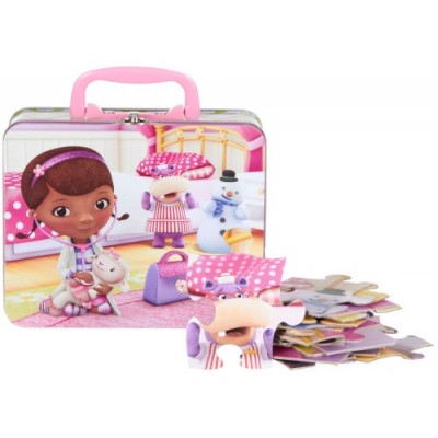 24pc Doc McStuffins Puzzle in Tin Lunch Box
