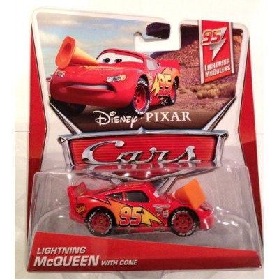 Cars 95 Lightning McQueens Lightning McQueen with Cone Die Cast Vehicle