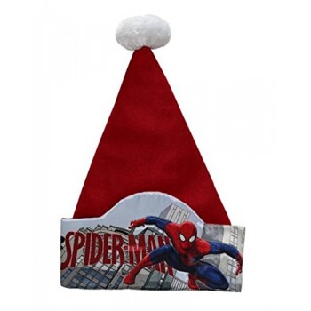 Disney 17in Marvel Spider Man Super Hero Santa Hat