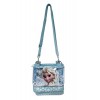 Disney Frozen Elsa Blue Adjustable Strap Messenger Shoulder Cross Purse Bag