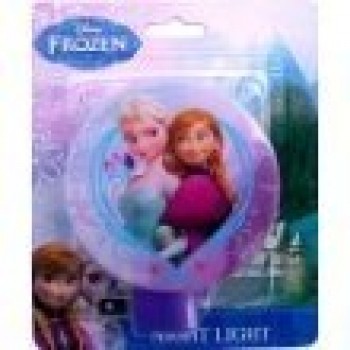Disney Frozen Girls Anna & Elsa Night Light (Purple)