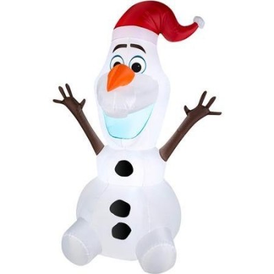 DISNEY FROZEN OLAF 5-FT CHRISTMAS INFLATABLE BLOW-UP (ENERGY EFFICIENT LED)