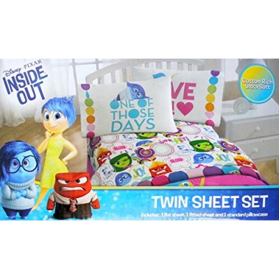 Disney Inside Out Dream Sheet Set, Twin