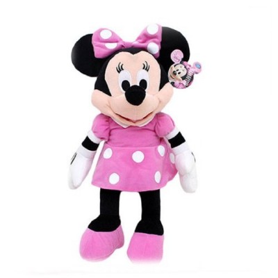Disney Mickey Mouse Clubhouse - Minnie Mouse 15" Inch Plush w/ Pink Dress and Bow