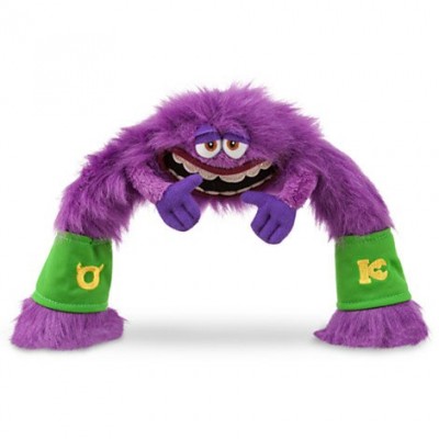 Disney Mini Bean Bag Plush Art - Monsters University 7.5 "