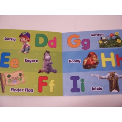 Disney My Friends Tigger & Pooh Educational Board Books ~ Let's Find ABC's! (7" x 7", 2010)