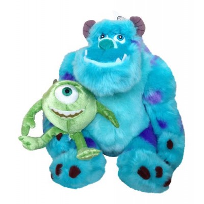 Disney Park Sulley and Mike From Monsters Inc Plush Doll