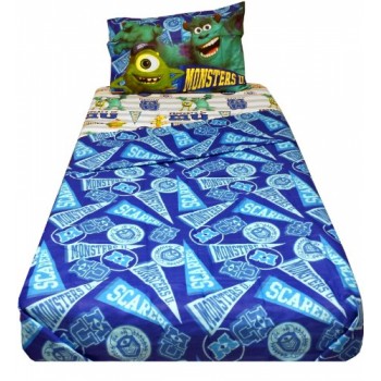 Disney Pixar Monsters University Sheet Set, Twin