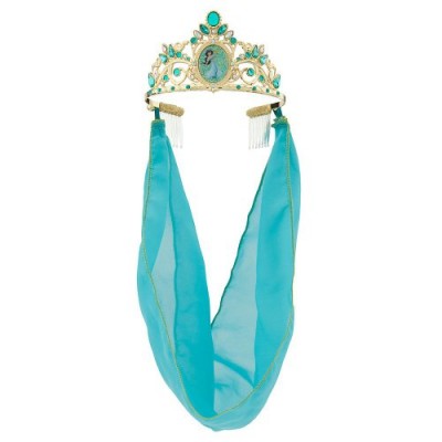 Disney Store Deluxe Jasmine Jeweled Tiara Crown Aladdin