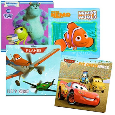 Disney® Favorites Board Books - Planes, Finding Nemo, Cars, Monsters University (Set of 4)