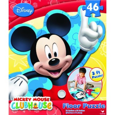Mickey Club House Floor Puzzle, 46-Piece