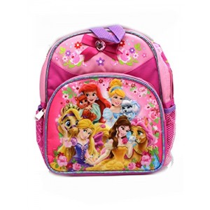 Mini Size Pink Disney Princess Palace Pets Kids Backpack