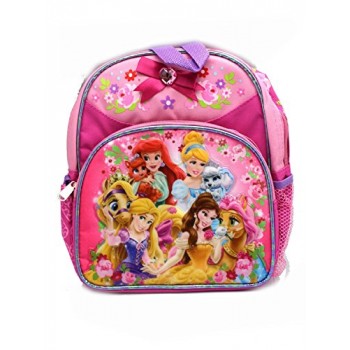 Mini Size Pink Disney Princess Palace Pets Kids Backpack