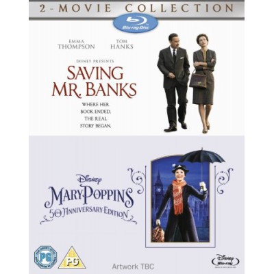 Saving Mr Banks & Mary Poppins [Blu-Ray][Region Free]