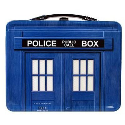 Doctor Who Limited Edition TARDIS Tin Tote Lunch Box