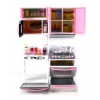 'Deluxe Modern Kitchen' Battery Operated Toy Kitchen Playset, Perfect for Use with 11.5" Tall Dolls by Doll Playsets