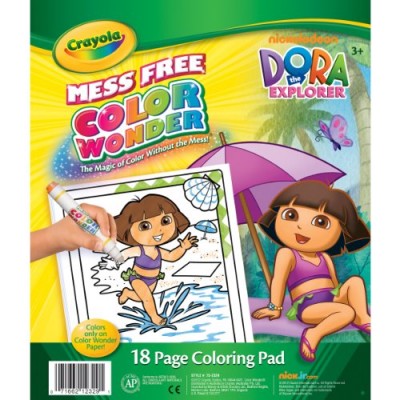 Crayola Color Wonder Dora Coloring Pad