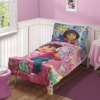 Dora the Explorer Toddler Bedding Set (Discontinued by Manufacturer)