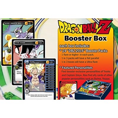 2014 Dragon Ball Z TCG Trading Card Game Sealed Booster Box (24 Packs) DBZ
