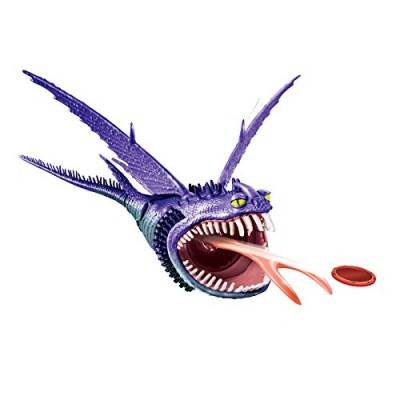 Dreamworks Dragons Defenders of Berk - Action Dragon Figure - Thunderdrum Purple