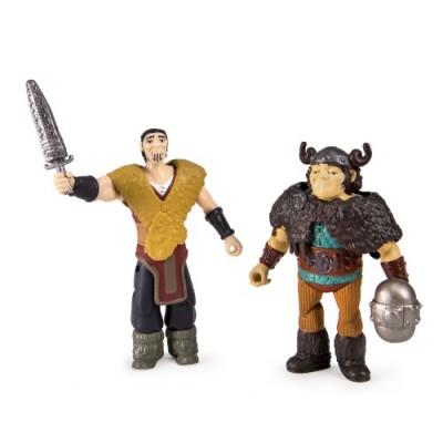 DreamWorks Dragons: How To Train Your Dragon 2 - Viking Warrior Two Pack - Eret vs Snotlout