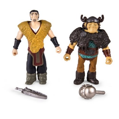 DreamWorks Dragons: How To Train Your Dragon 2 - Viking Warrior Two Pack - Eret vs Snotlout