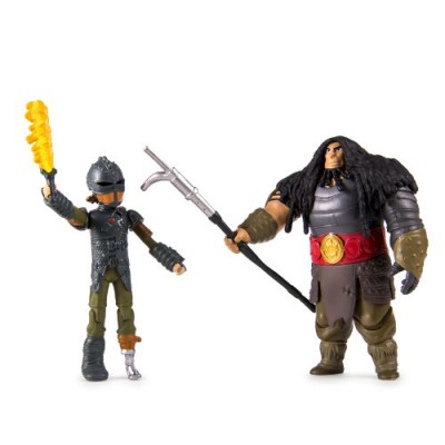 DreamWorks Dragons: How to Train Your Dragon 2 - Viking Warrior Two Pack - Hiccup vs Drago