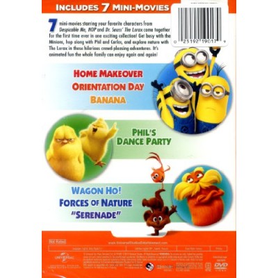 7 Mini-Movie Collection with characters from Despicable Me, Hop and The Lorax