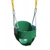 Eastern Jungle Gym Heavy-Duty High Back Full Bucket Toddler Swing Seat with Coated Swing Chains Fully Assembled