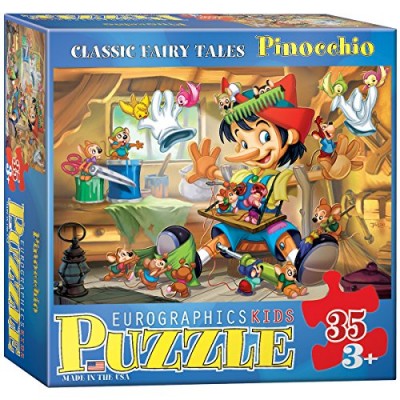 EuroGraphics 35-Piece Classicic Fairy Tales Pinocchio Puzzle