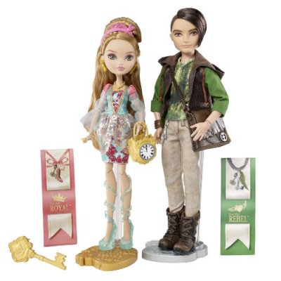 Ever After High Ashlynn Ella & Hunter Huntsman Doll, 2-Pack
