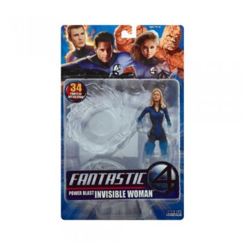 Fantastic 4 Power Blast Invisible Woman Action Figure