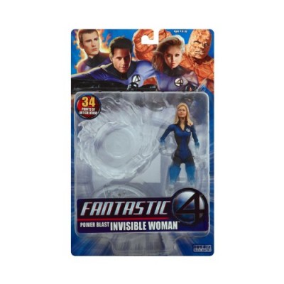 Fantastic 4 Power Blast Invisible Woman Action Figure