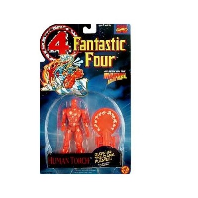 Fantastic Four > Human Torch (Glow-in-the-Dark) Action Figure