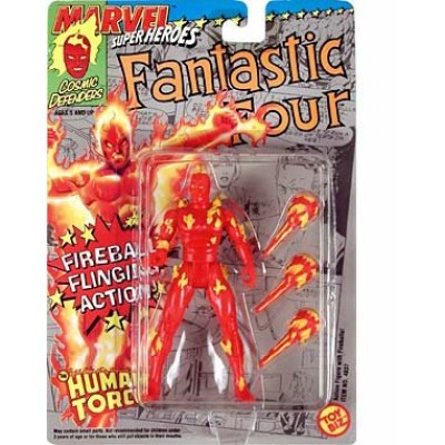 Fantastic Four Human Torch w/Fireball Flinging Action
