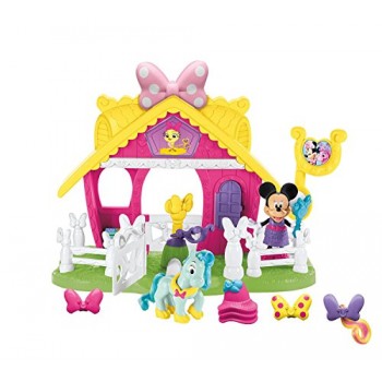 Fisher-Price Disney Minnie Jump 'n Style Pony Stable