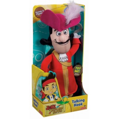 Fisher-Price Disney's Jake and The Never Land Pirates Hook Talking Plush