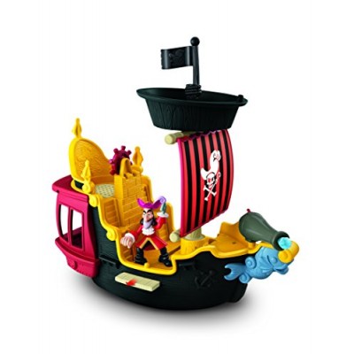 Fisher-Price Disney's Jake and The Never Land Pirates Hook's Jolly Roger Pirate Ship