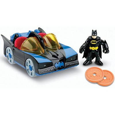 Fisher-Price Imaginext DC Super Friends Batmobile with Lights