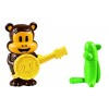 Fisher-Price Julius Jr. Figure Pack - Worry Bear and Sock Monkey